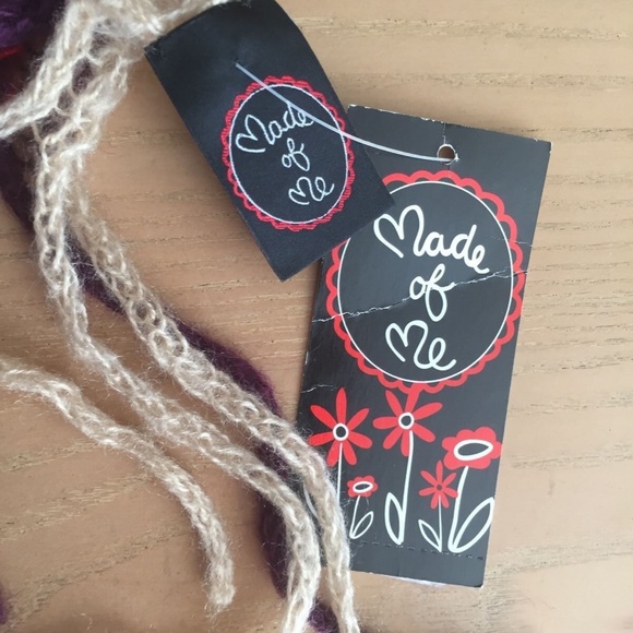 3 For $15  (NWT) Made of Me Women's Multi-Colored Fringed Long Scarf One Size - Picture 6 of 7